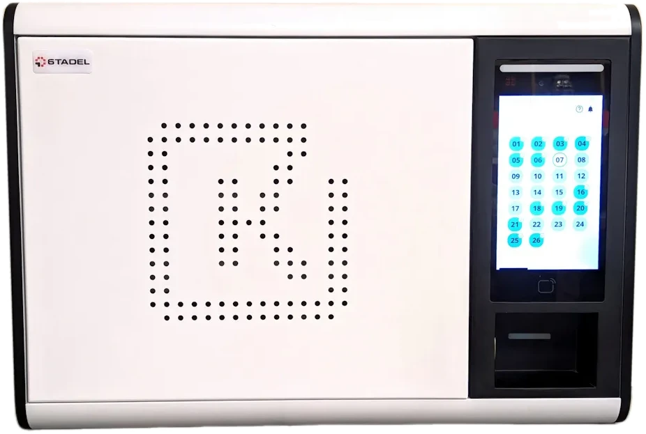 Armoire à clés électronique KM-026, écran tactile allumé