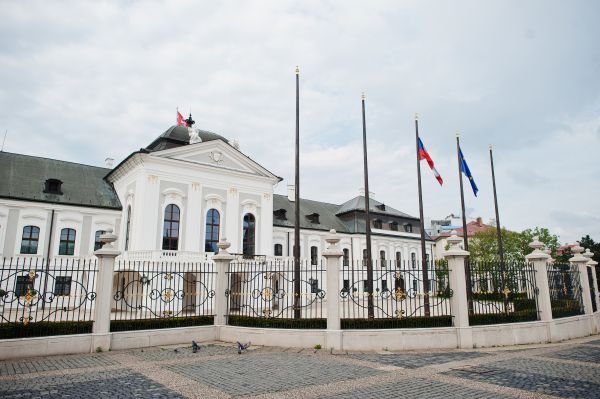 Façade d'un bâtiment public